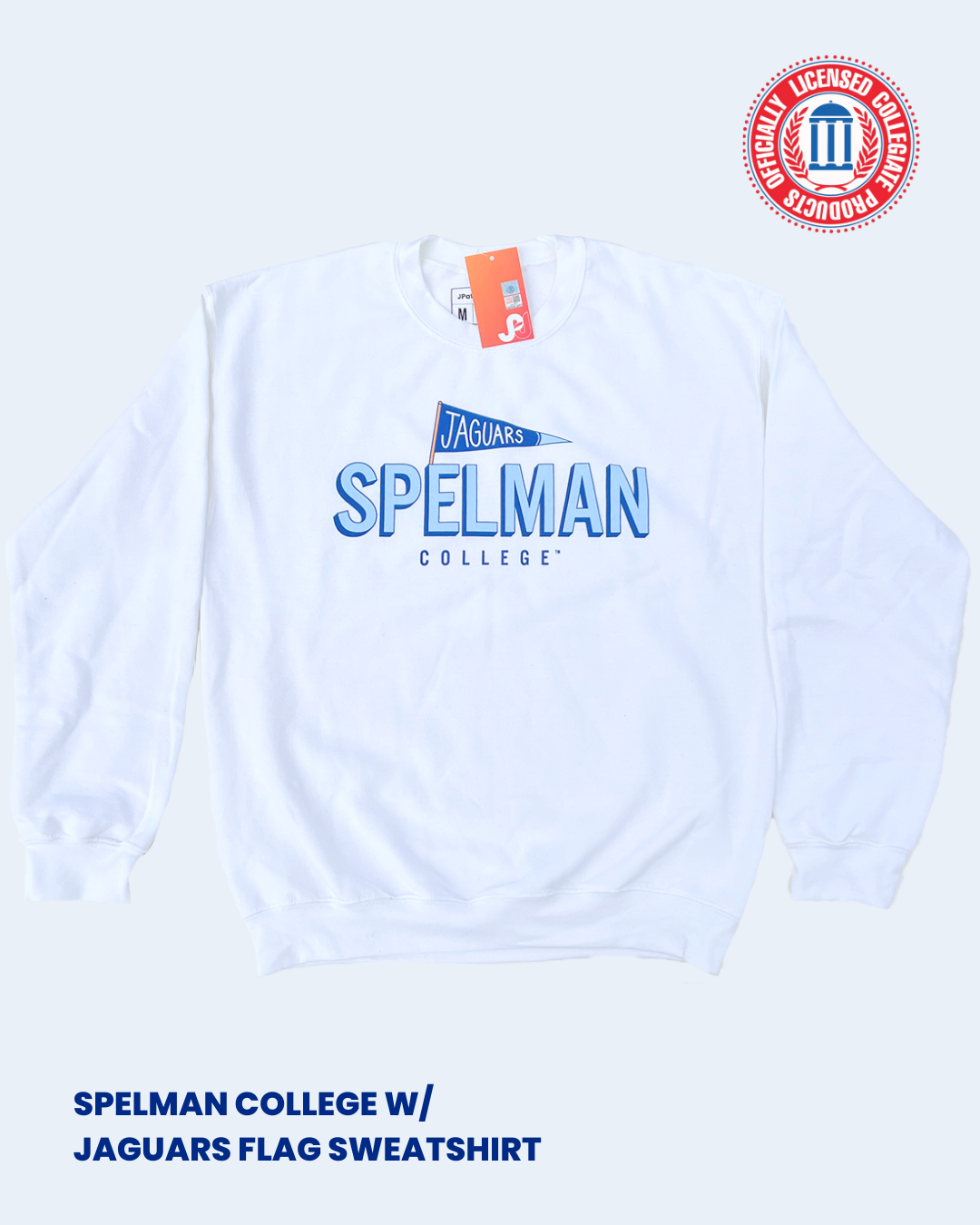 Spelman College w/ Jaguars Flag Sweatshirt