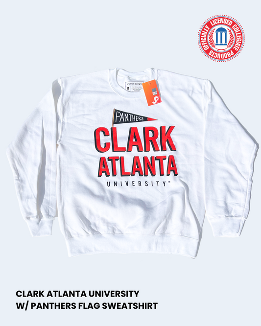 Clark Atlanta University w/ Panthers Flag Sweatshirt